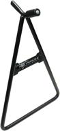 🏍️ steel universal dirt bike triangle side stand, pit posse pp2849 - sturdy & reliable accessories for dirt bike and motocross - fits rear axle logo