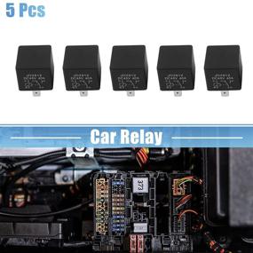 img 3 attached to 🔌 uxcell 5pcs JD2912 5 Pin DC 48V 40A Universal Car Vehicle Motor Fuse Relay Switch Power | Reliable and Versatile Automotive Fuse Relay Switch