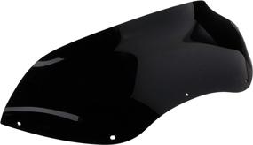 img 1 attached to 🔍 Optimized Search: Memphis Shades MEP85411 Black Windshield Replacement for OEM Fairings Shield FLTR Road Glide 2004-2013 5-Inch Spoiler