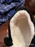 img 1 attached to 🐧 Penguin Boys' Indoor Toddler Slippers for Bedroom Shoes review by Bob Maldonado