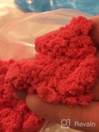 img 1 attached to 2 Pound Refill Pack Of CoolSand Moldable Indoor Play Sand - Blue Resealable Bag review by David Carmody