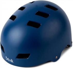 img 1 attached to Сертифицированные CPSC мультиспортивные шлемы для скейтборда и велосипеда - регулируемые размеры для детей, молодежи и взрослых - идеально подходят для катания на скейтборде, роликах, самокате и многого другого