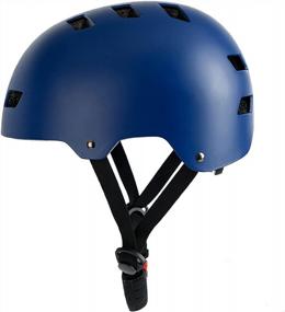 img 4 attached to CPSC Certified Multi-Sport Skateboard And Bike Helmets - Adjustable Sizes For Kids, Youth, And Adults - Ideal For Skateboarding, Roller Skating, Scooting And More