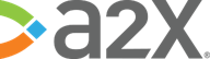 a2x logo