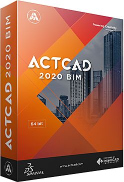 actcad bim 로고