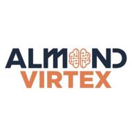 almond virtex logo