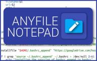anyfile notepad logo
