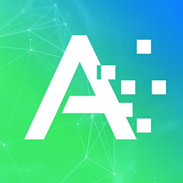 atomized marketing visualization platform 로고