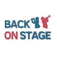 back on stage logo
