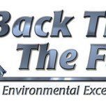 back thru the future technology disposal 로고