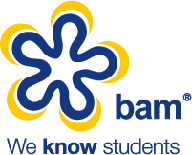 bam student marketing logo