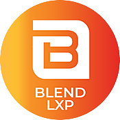 blend - learning experience platform (lxp) logo