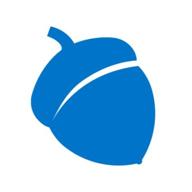 blue acorn logo