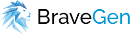 bravegen 로고