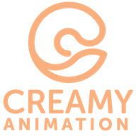 creamy animation logo