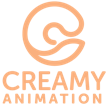 creamy animation logo