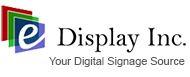 e display digital signage software logo