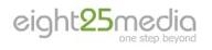 eight25media logo