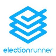 election runner logo
