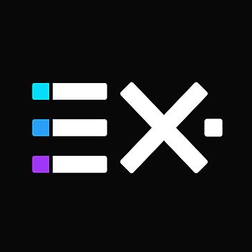 ex.co platform (formerly playbuzz) 로고