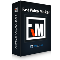 fast video maker logo