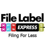 file label express logo