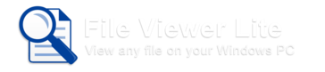 file viewer lite 로고