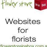 flower store in a box логотип