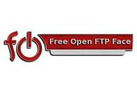 free open ftp face logo