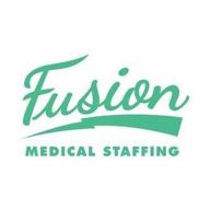 fusion medical staffing logo