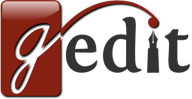 gedit logo