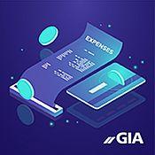 gia expenses: expense management tool for small business логотип