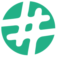 hashtag'd logo