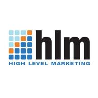 high level marketing logo