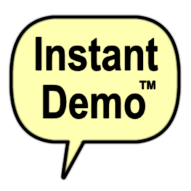 instant demo logo