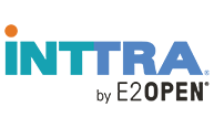 inttra by e2open 로고