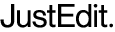 justedit.studio logo