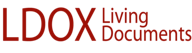 ldox living documents logo