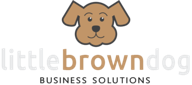 little brown dog logo