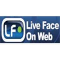 live face on web logo