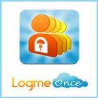 logmeonce password manager logo