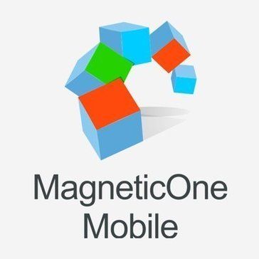 magneticone mobile business card reader 로고