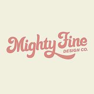 mighty fine design co. logo