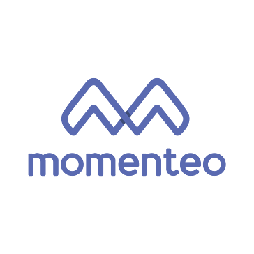 momenteo 로고