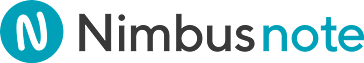nimbus note 로고