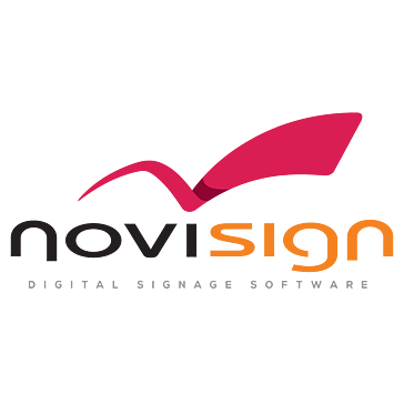 novisign digital signage 로고