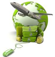 online travel booking system logo