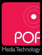 pop media technology logo