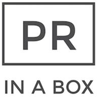 pr in a box logo