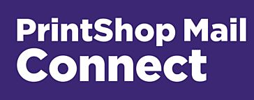 printshop mail connect 로고
